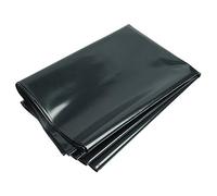 Bâche D'étang Étanche Doublure Pour Bassin HDPE 0.12mm Liner Bassin Noir Revêtement De Bassin Pour Bassin À Poisson Cascade De Jardin, Fontaines, 2x2m 3x5m 4x6m 2.5x10m 6x8m 7x10m(Taille:2x2m(6.6x6.6f