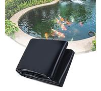 Bâche D'étang Liner Bassin Exterieur - 2x3m 4.5x8m 6x6m 8x10m 10x15m 12x12m Membrane imperméable noir Revêtement pour étang extérieur Bassin de Poissons ( Color : 0.12MM Thick , Size : 5x8m/16.5x26ft