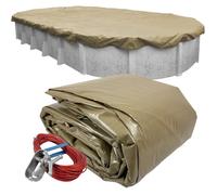 Bâche d'hiver Ovale pour Piscine Hors Sol,4,6x8,2 m,07 - Defender