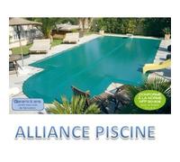 Bâche d'hiver piscine en coque Alliance Grenat