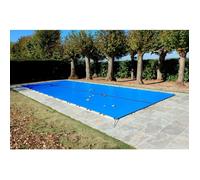Bâche d'Hivernage - Direct Usine - 550 g/m² - 10,70 x 5,70 m - Grille d'Evacuation - Protection hiver
