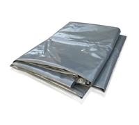 Bâche d'hivernage Gre pour piscine Bambu 2 - 575 x 375 cm