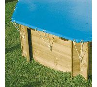 Bâche d'hivernage piscine Ubbink - Ø 450 cm