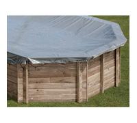 Gre Bâche d'hivernage pour piscine ronde gris Ø 335 cm