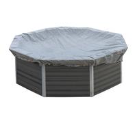 Bâche d'hivernage pour piscine composite ovale GRE 5,24 x 3,86 m - 580 g/m²