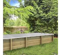 Bâche d'hivernage pour piscine en bois Procopi Pool'n Box et Weva-5 x 2 m