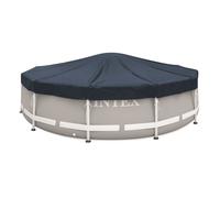 INTEX 28083 Bâche de couverture pour piscine Deluxe ronde 457 cm avec débord de 20 cm Bâche de couverture