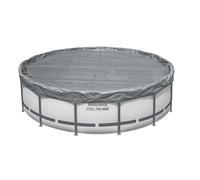 Bâche d'hivernage Premium Bestway® Ø 470 cm, grise, ronde