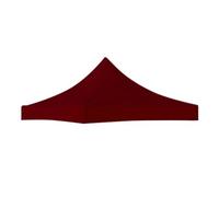 Bâche d'Ombre Extérieure Toit de Rechange 3 x 3 m Tente de fête，Rouge | Abri de Jardin, Haute densité Toile de Rechange Tonnelle Tente, Imperméable et Facile à Remplacer, Bâche d'Ombre Extérieure
