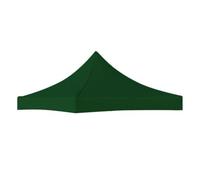 Bâche d'Ombre Extérieure Toit de Rechange 3 x 3 m Tente de fête，Vert | Abri de Jardin, Haute densité Toile de Rechange Tonnelle Tente, Imperméable et Facile à Remplacer, Bâche d'Ombre Extérieure