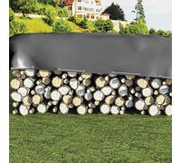 Bâche en PE renforcée anti-UV pour couverture de bois, 180 g/m², avec œillets, imperméable et protectrice pour le jardin