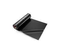 VEVOR Bâche en plastique très résistante, 0,25 mm épaisseur, rouleau de bâche en polyéthylène épais, 6,96 x 30,48 m, bâche protection peinture, pour pare-vapeur de vide sanitaire, multi-usages, noir
