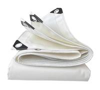 Bâche en Toile, bâche en Coton Blanc, bâche Robuste, imperméable avec œillets renforcés - 1x1,5m 1x2m 1,2x1,5m 1,8x2,4m 2x3m 3x4m (Size : 1.6x2m)