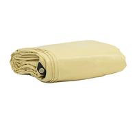 vidaXL Bâche 650g / m² Beige 3 x 4 m Canvas avec revêtement PVC