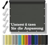 Bâche ensoleilante, imperméable, rectangulaire, 2 x 4 mètres, protection UV, résistante aux déchirures, avec œillets de fixation