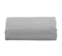 Bâche grise en toile avec revêtement en PVC - 1,5 x 20 m - 650 g/m² - Indéchirable - Imperméable - Résistant aux UV - Avec œillets - Renfort des bords - Bâche de protection polyvalente pour jardin