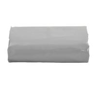 Bâche grise en toile avec revêtement en PVC - 1 x 2,5 m - 650 g/m² - Imperméable, indéchirable et résistante aux UV - Avec œillets et renfort des bords - Pour jardin, camping, voiture, bateau