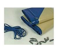 bâche hiver cover 1 pour piscine cancun - 580 gr/m² - bleu Bleu G
