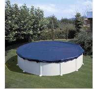 Gre Bâche d'hivernage piscine ovale hors-sol Argenté 930 x 560 cm