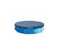 Bâche hiver pour piscine tubulaire ronde Intex Ø4,57 m Bleu