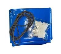 Bâche hivernage Piscine Hors Sol Gré Sunbay Vanille 2 Ø 400 cm - Toile PVC 640 g/m² Bleu - Couverture Hiver