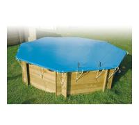Bâche hivernage piscine octogonale Ubbink Ø 510 cm