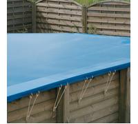 Bâche hivernage piscine rectangulaire Ubbink 505 x 350 cm