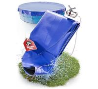 Bâche Hivernage Piscine Ronde, pour Piscine Ø 460-500 cm, Intex Bestway | Bâche d'hivernage robuste en PE, protège des feuilles et impuretés
