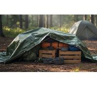 Bâche imperméable antidéchirure Hunter : 1 5 x 3 m