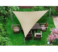 Bâche imperméable de haute qualité, 3,5 x 3,5 x 3,5 m, beige