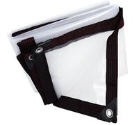 Bâche Imperméable Transparente 450 x 600 cm Bâche de Protection Toiture 80 G M², Indéchirable, sur Mesure Muiti-Usage pour Exterieur, Jardin, Tonnelle, B