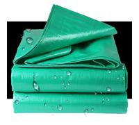 Bâche imperméable verte 6 m x 1 m en polyéthylène robuste 0,32 mm avec œillets idéale pour camions, piscines, jardins, protection extérieure et housse polyvalente