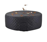 Bâche Isolante Thermique pour Spa, Protection Hivernale Ronde Isotherme pour Extérieur, Accessoire Étanche Anti-Poussière pour Extérieur Arrière-Cour Fête Temps Froid
