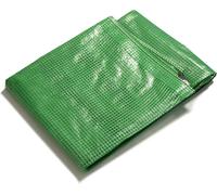 Bâche Leno 140 g/m² 10 x 15 m Vert/Transparent