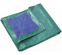 Bâche Lourde 5x8m - 140 gr/m_ - Résistante et Durable - Toutes Conditions - D-Work