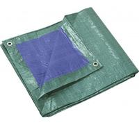 Ribitech Bâche lourde PRB14008X12 imperméable imputrescible 140 g/m² 8 x 12 m