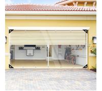 Bâche MINGPINHUIUS PVC Transparente 3x4m avec Œillets et Fermeture Éclair - Imperméable