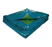 Bache standard bleu vert tout usage 2 x 3m