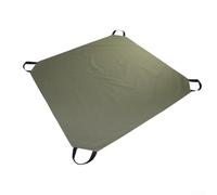 Bâche Oxford 145 x 145 cm, sac à déchets de jardin imperméable avec 4 poignées robustes. Idéal pour ramasser les débris de pelouse, les restes d'élagage et le stockage général en plein air.