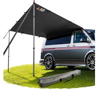 Bâche pare-soleil avec bordure, pour voiture ou camping-car, tissu Oxford 420D imperméable, avec système de fixation par rail et ventouses