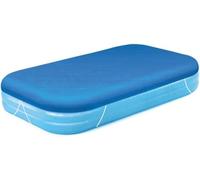 Bâche Piscine Rectangulaire Bleue pour Piscine Gonflable Familiale | Conception Robuste, Aide À Protéger La Surface, Pour Jardin, Terrasse Et Rangement Saisonnier
