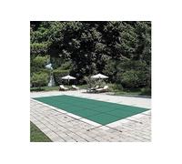 VEVOR Bâche de piscine rectangulaire 5,47x12,7 m, Bâche d'hivernage en polypropylène, Abri de piscine Vert Couverture de piscine avec filet étanche pour retenir la boue Protection Feuilles Neige pour