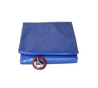 Bache piscine ronde 420 cm pour piscine de 360 cm Bleue et verte filet d'écoulement