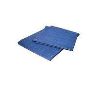 Bâche plastique 5x8 m bleue 80g/m² - bâche de protection polyéthylène