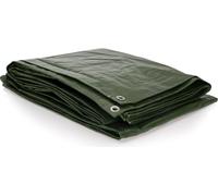 Bâche plastique 5 x 8 m Verte Protection Anti UV VITO