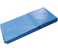 Dimos – Bâche polyéthylène 408620 – 220 g/m² – 12 x 10 m – Bleue à œillets