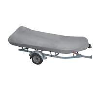 Bâche pour Bateau Pneumatique Étanche, Housse De Protection en Tissu Oxford 210D, Couverture Imperméable Anti-UV pour Annexe, Kayak, Canoë Et Canot Gonflable (420 * 210 * 46cm)