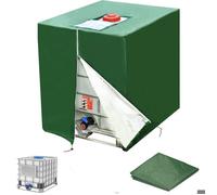 Bache pour Cuve 1000L IBC,Housse de Protection, Anti-UV Anti-poussière Couverture Container Réservoir IBC,Bâche de Protection, éTa