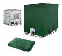Bâche pour cuve IBC 1000 L - PZCC - 116x100x120 cm - Tissu 210D - Anti-UV - Étanche