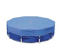 Intex Pools Bâche pour piscine ronde Frame Pool Ø 366 cm 28031 – PVC, rabat 25 cm, bleu